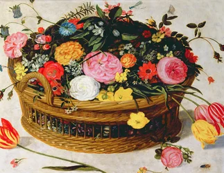 Basket of Flowers